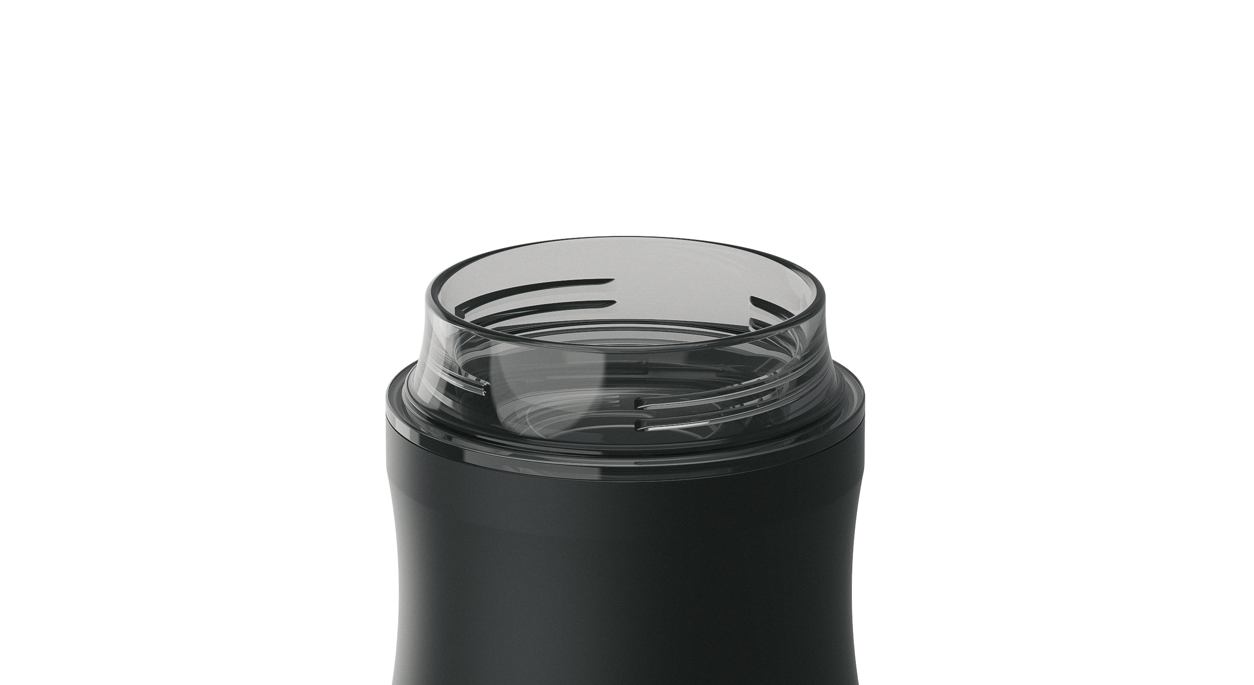 Sunaba tumbler close-up of opening and lid